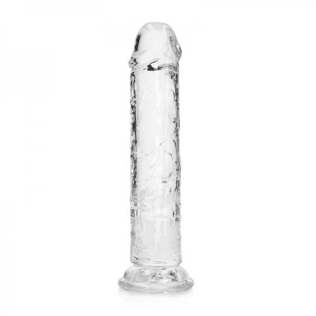 Realrock Crystal Clear Straight 7 In. Dildo Without Balls Clear - Kegel Exercisers