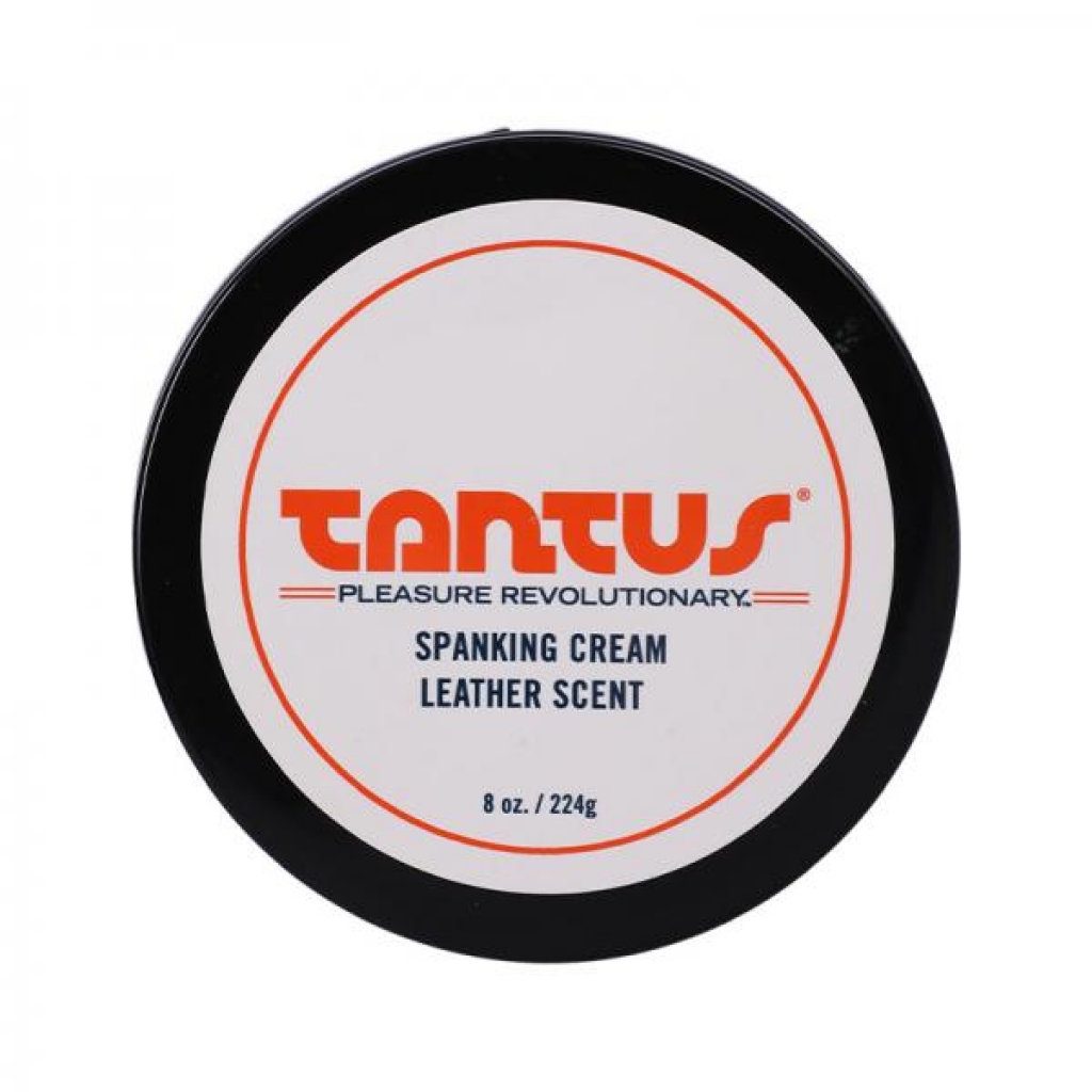 Tantus - Spanking Cream - Leather Scent - 8 Oz. - Massagers