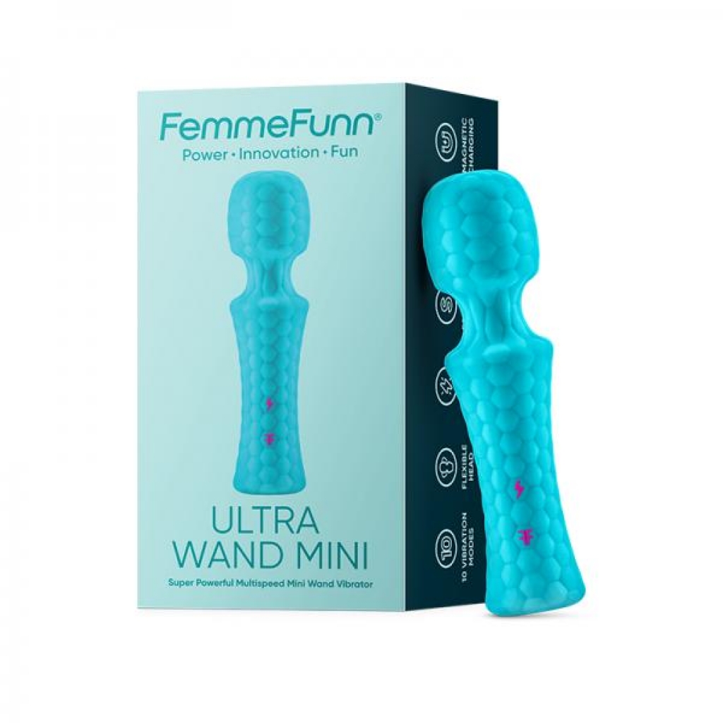 Femmefunn Ultra Wand Mini Turquoise - Body Massagers