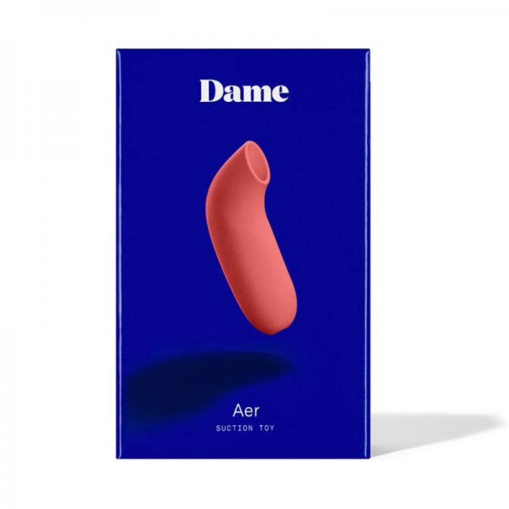 Dame Aer Suction Toy Papaya - Clit Suckers & Oral Suction
