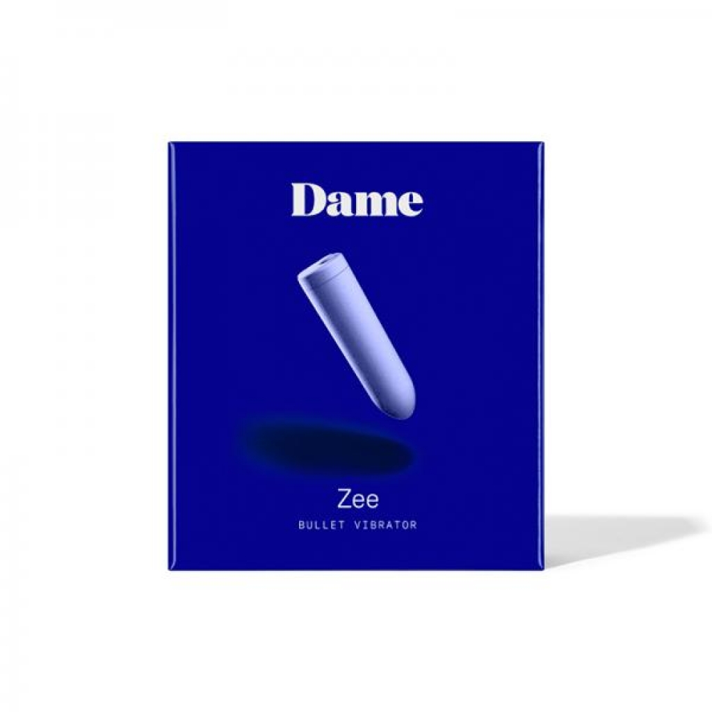 Dame Zee Bullet Vibrator Periwinkle - Bullet Vibrators