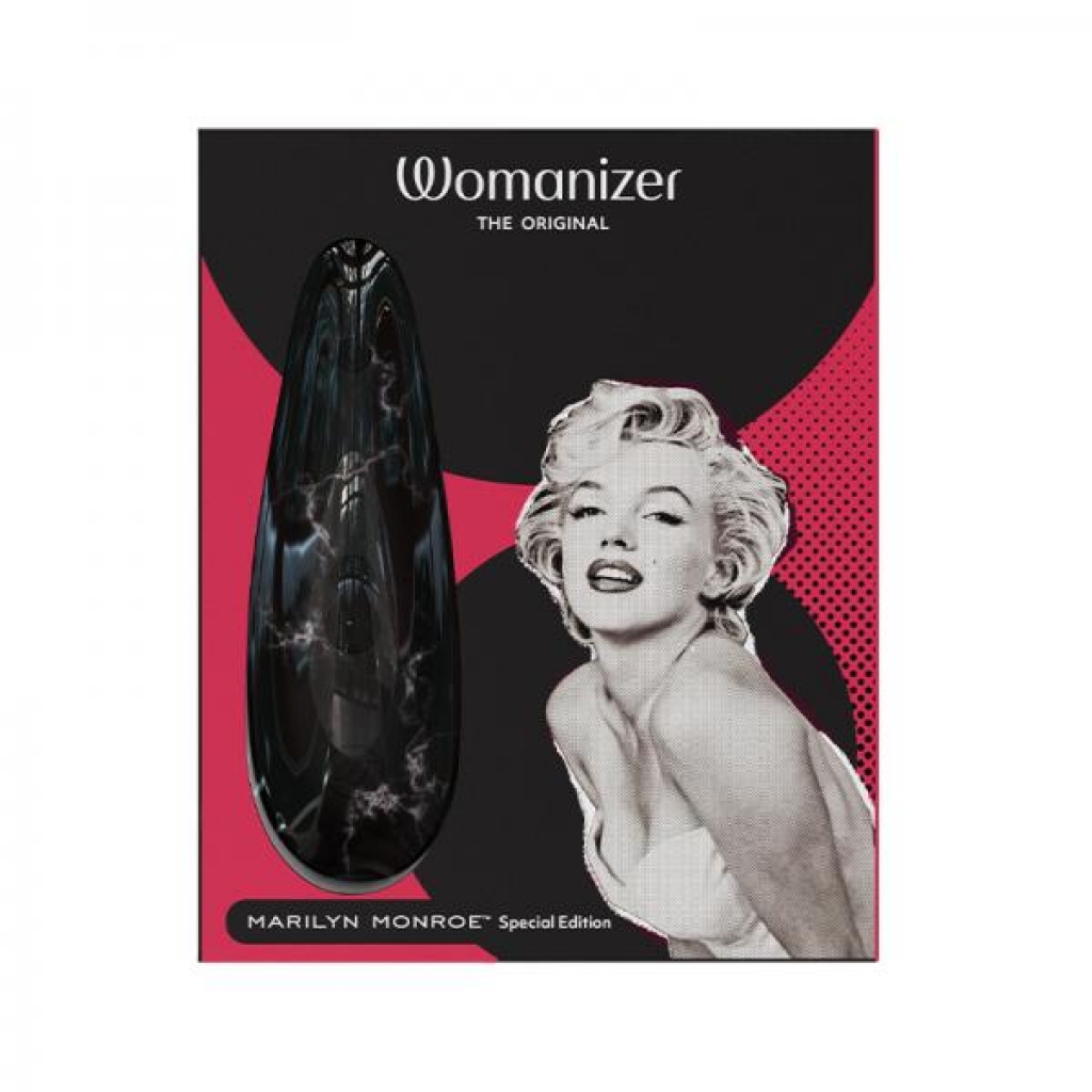 Womanizer Classic 2 Pleasure Air Toy Marilyn Monroe Black Marble - Modern Vibrators