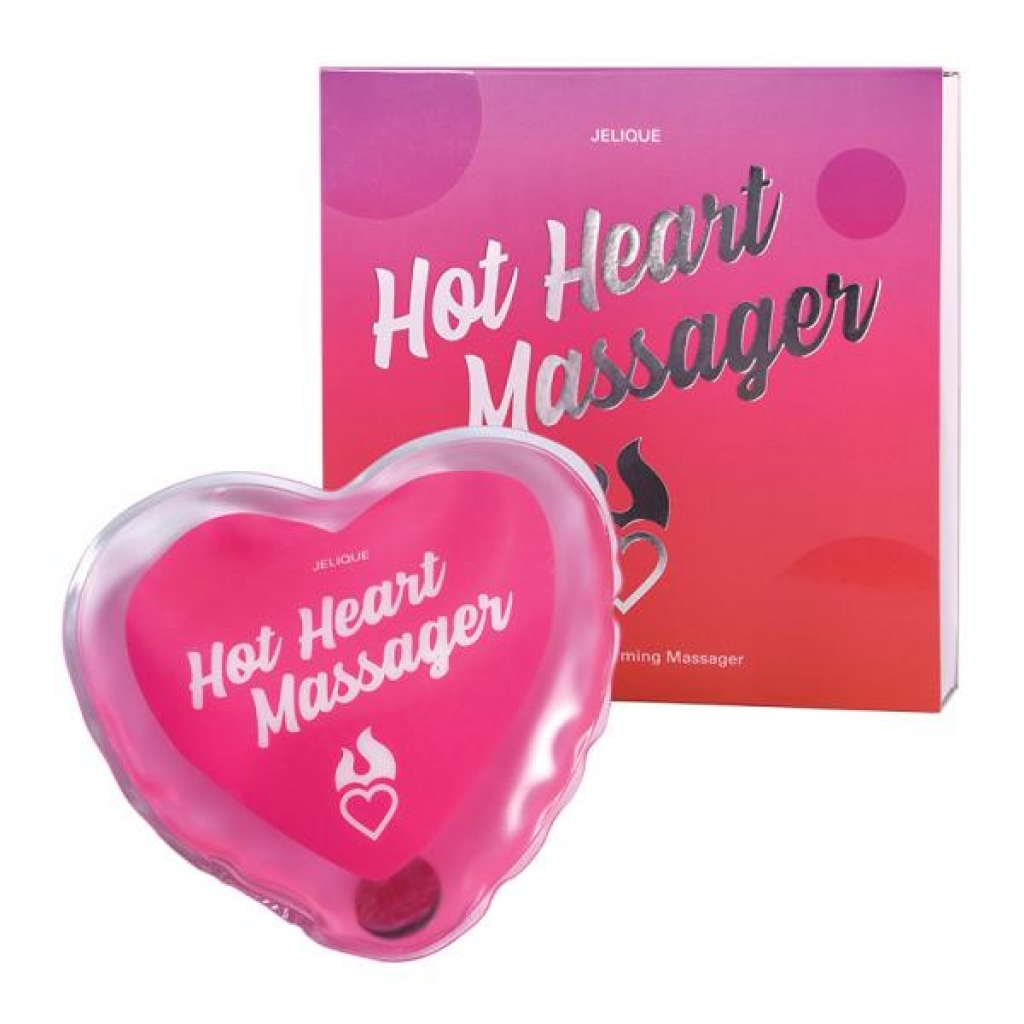 Jelique Hot Heart Massager Pink - Massagers