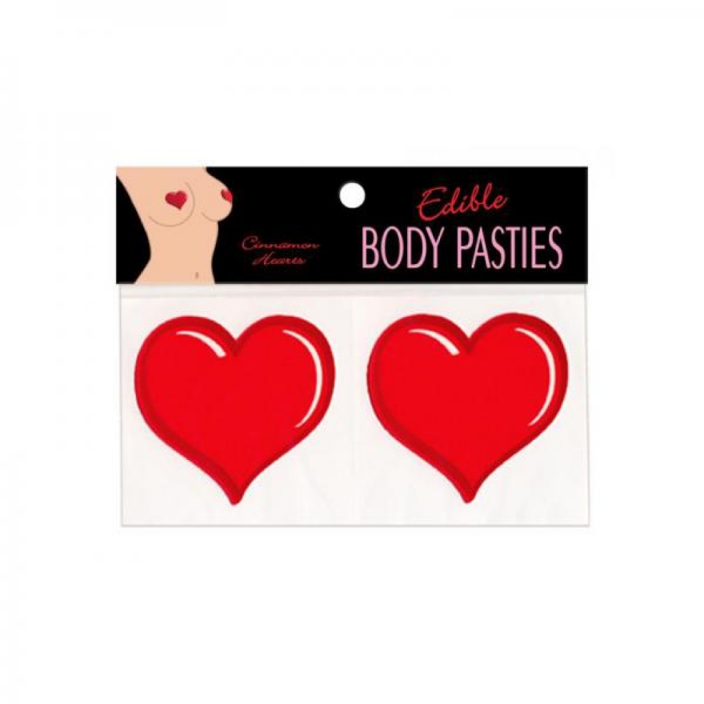 Edible Pasties Cinnamon Hearts - Pasties, Tattoos & Accessories