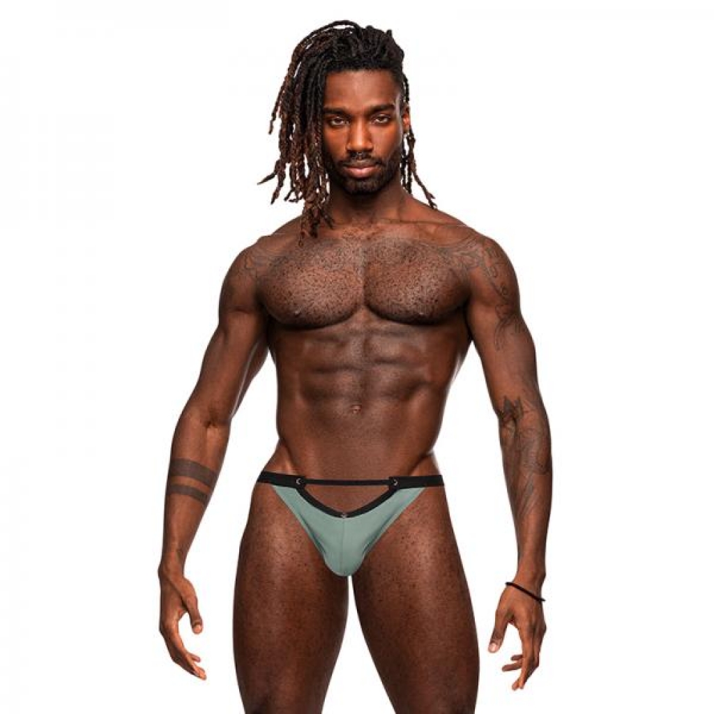 Male Power Magnificence Micro V Thong Jade S/m - Babydolls & Slips