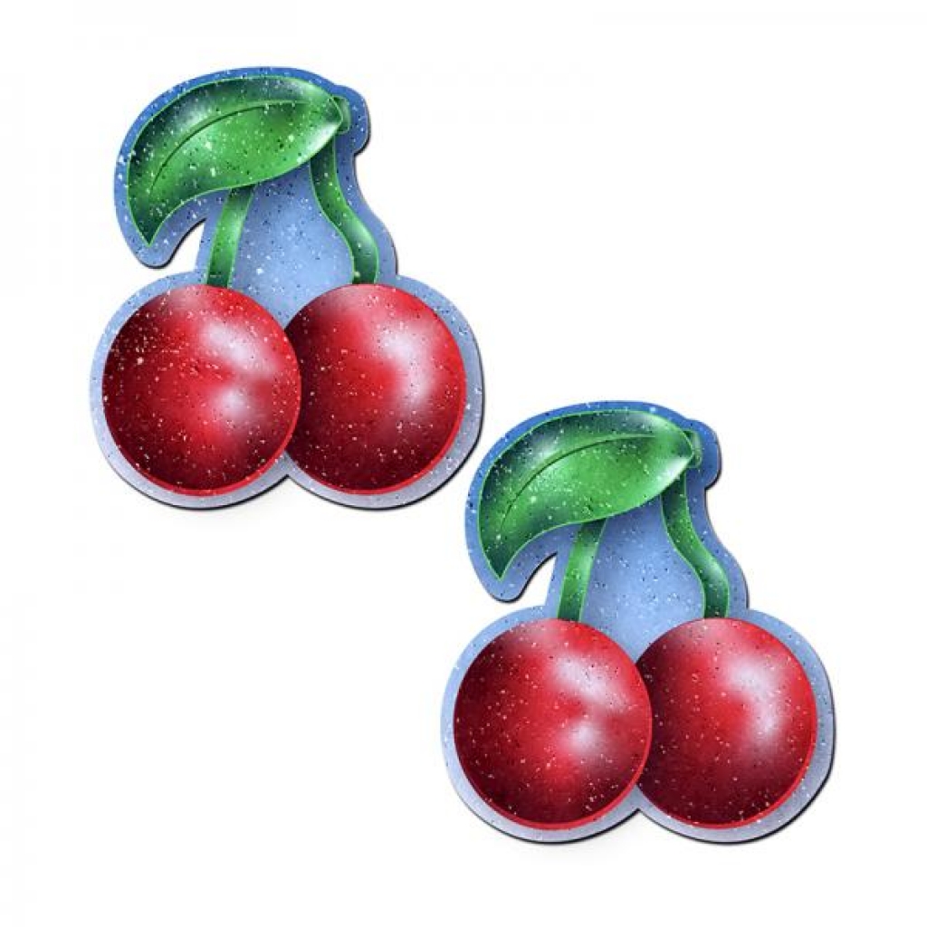 Pastease Cherry: Red Cherries Nipple Pasties - Pasties, Tattoos & Accessories