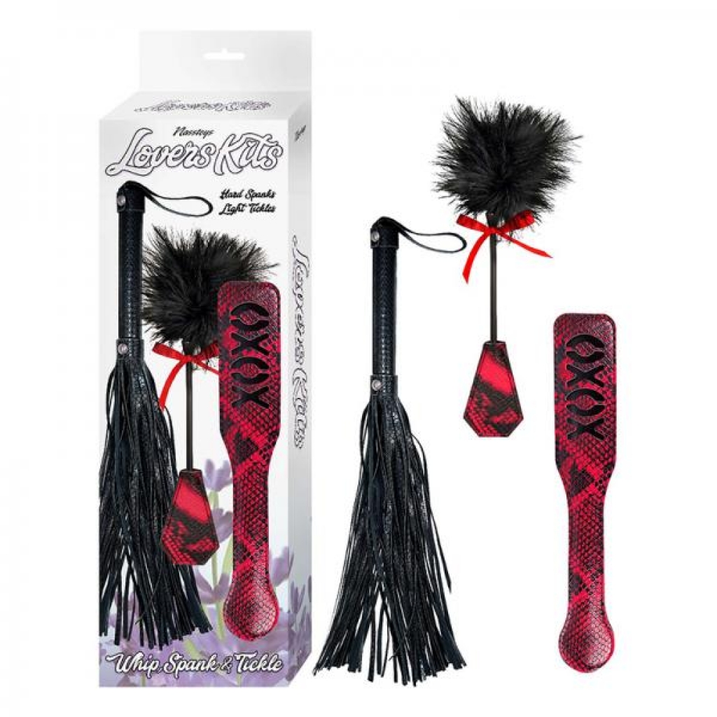 Lovers Kits Whip, Spank & Tickle - Crops
