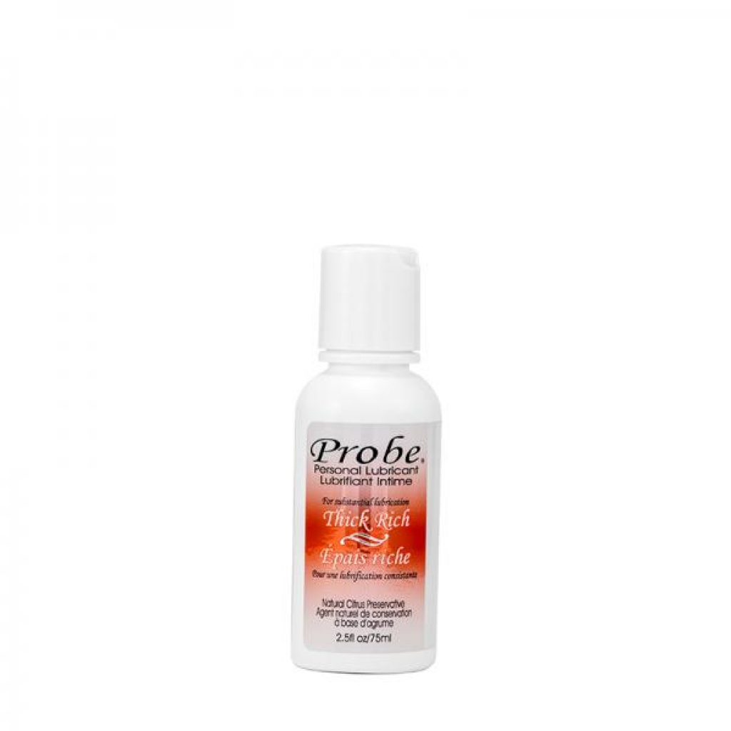 Probe Thick Rich Water-based Lubricant 2.5 Oz. - Lubricants