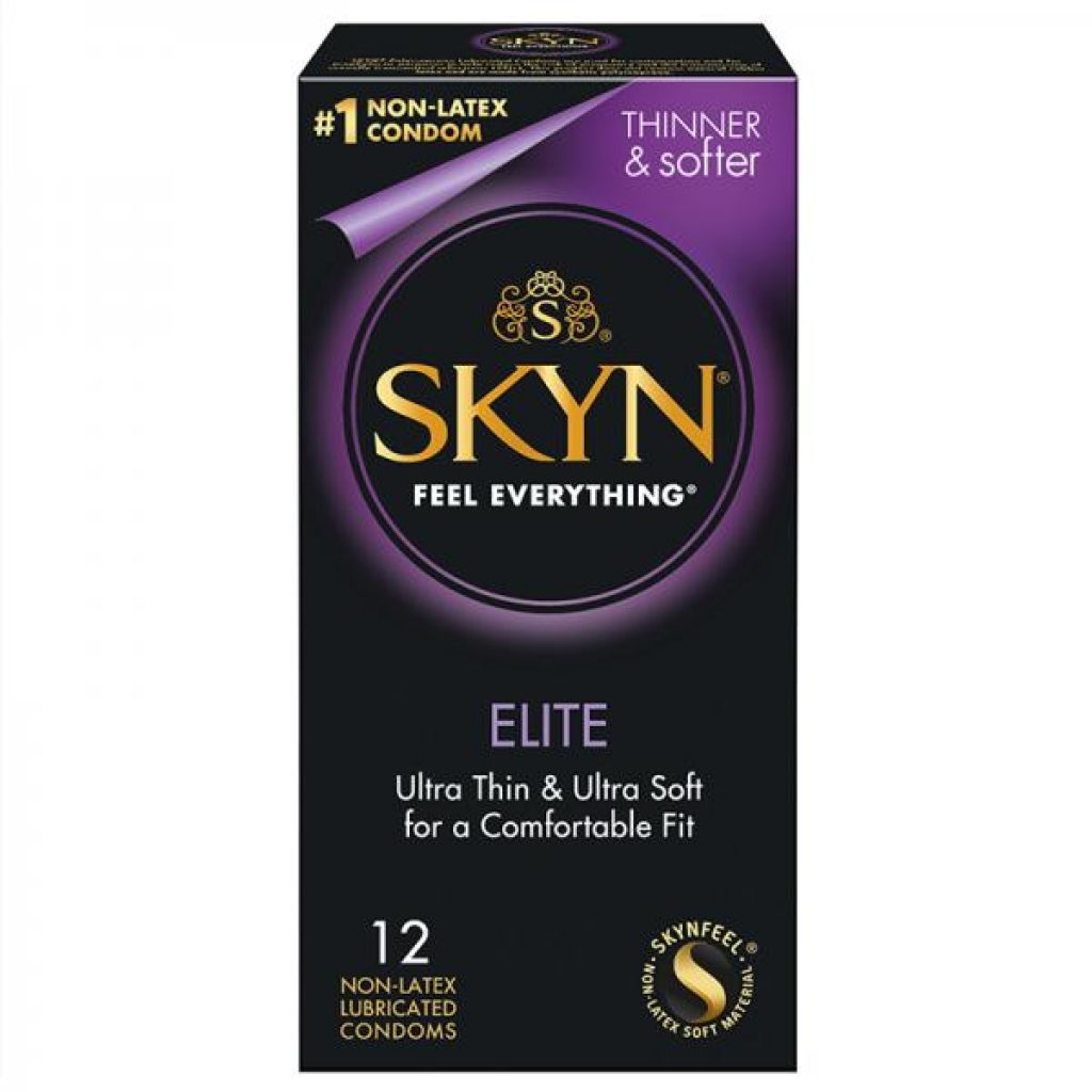 Lifestyles Skyn Elite Ultra Thin Polyisoprene Condoms 12-pack - Condoms