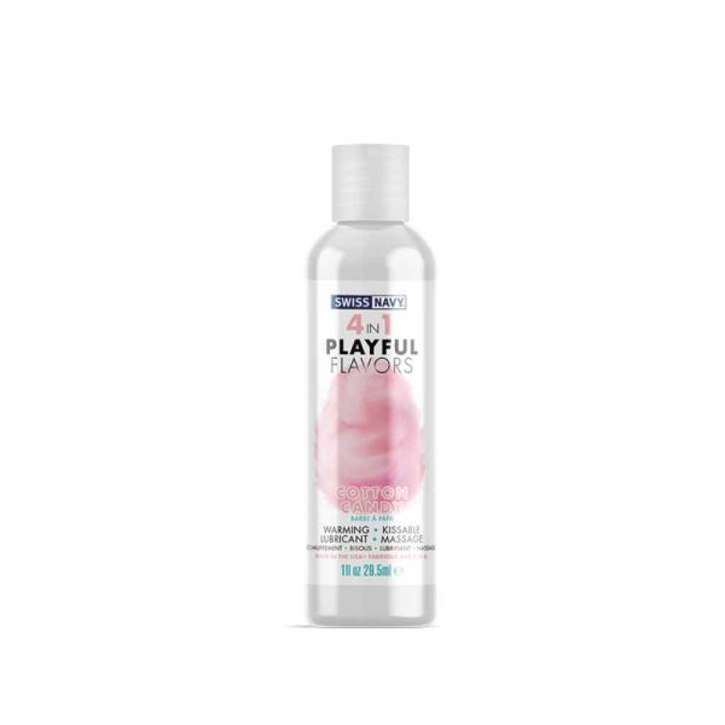 Swiss Navy 4 In 1 Playful Flavors Cotton Candy 1 Oz. - Lubricants