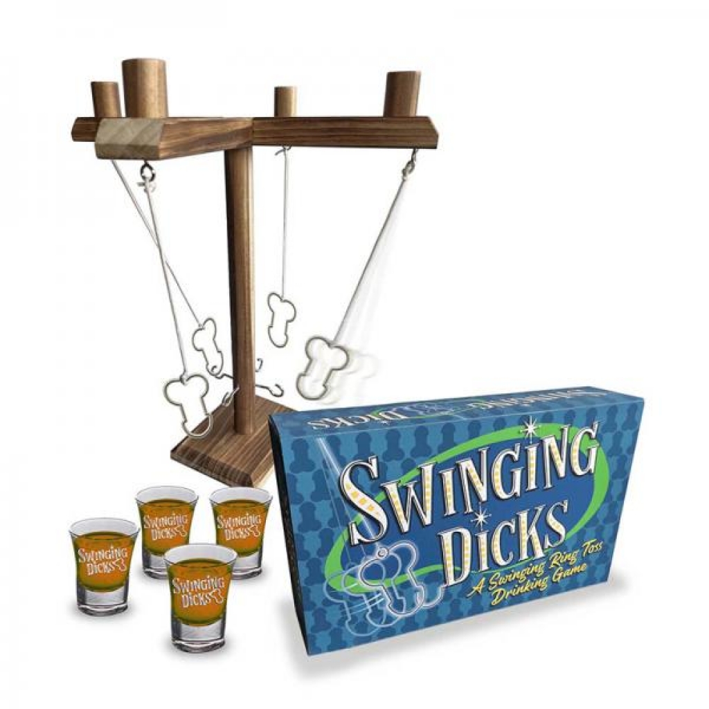 Swinging Dicks Ring Toss Drinking Game - Hot Games for Lovers