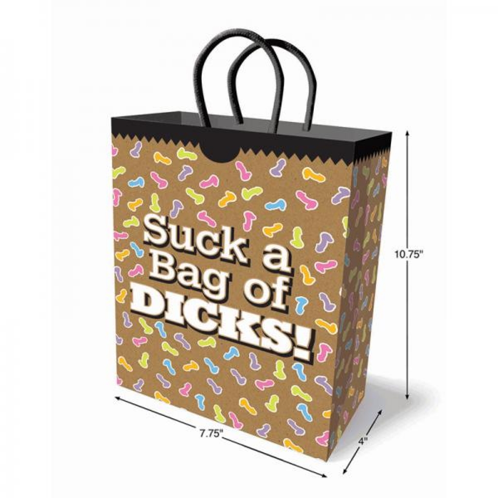 Suck A Bag Of Dicks! Gift Bag - Gift Wrapping & Bags