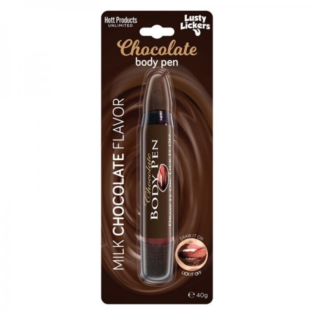 Milk Chocolate Body Pen - Adult Candy and Erotic Foods