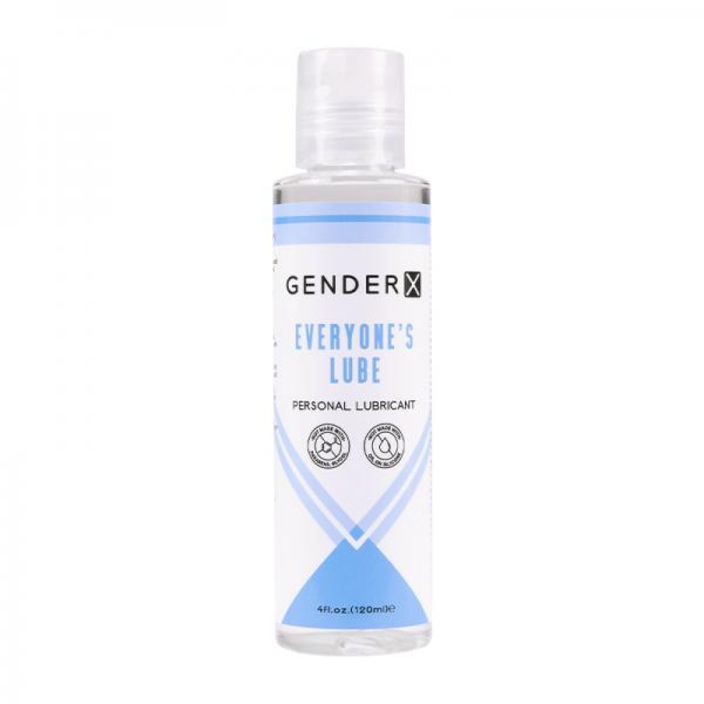 Gender X Everyone's Lube Water-based Lubricant 4 Oz. - Lubricants