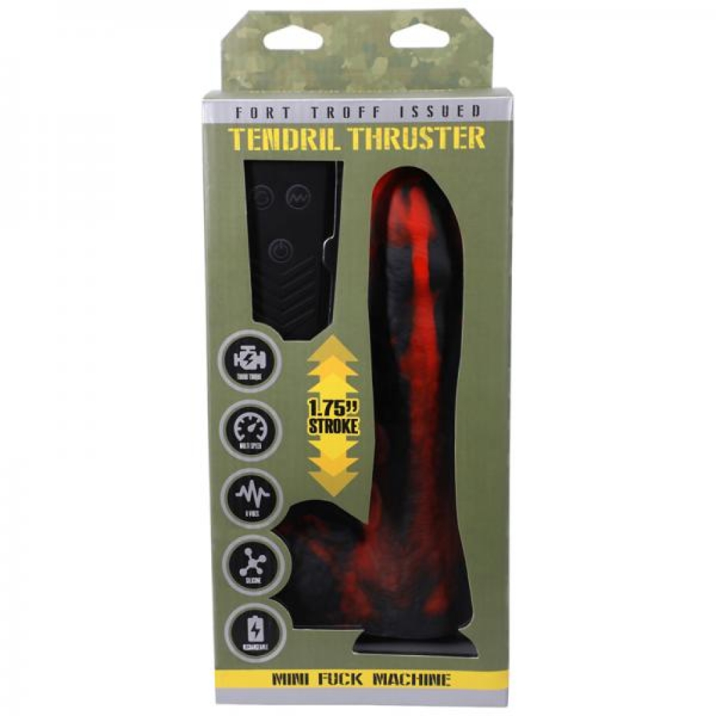 Fort Troff Tendril Thruster Mini Fuck Machine Rechargeable Remote-controlled Silicone 8.5 In. Thrust - Sex Machines