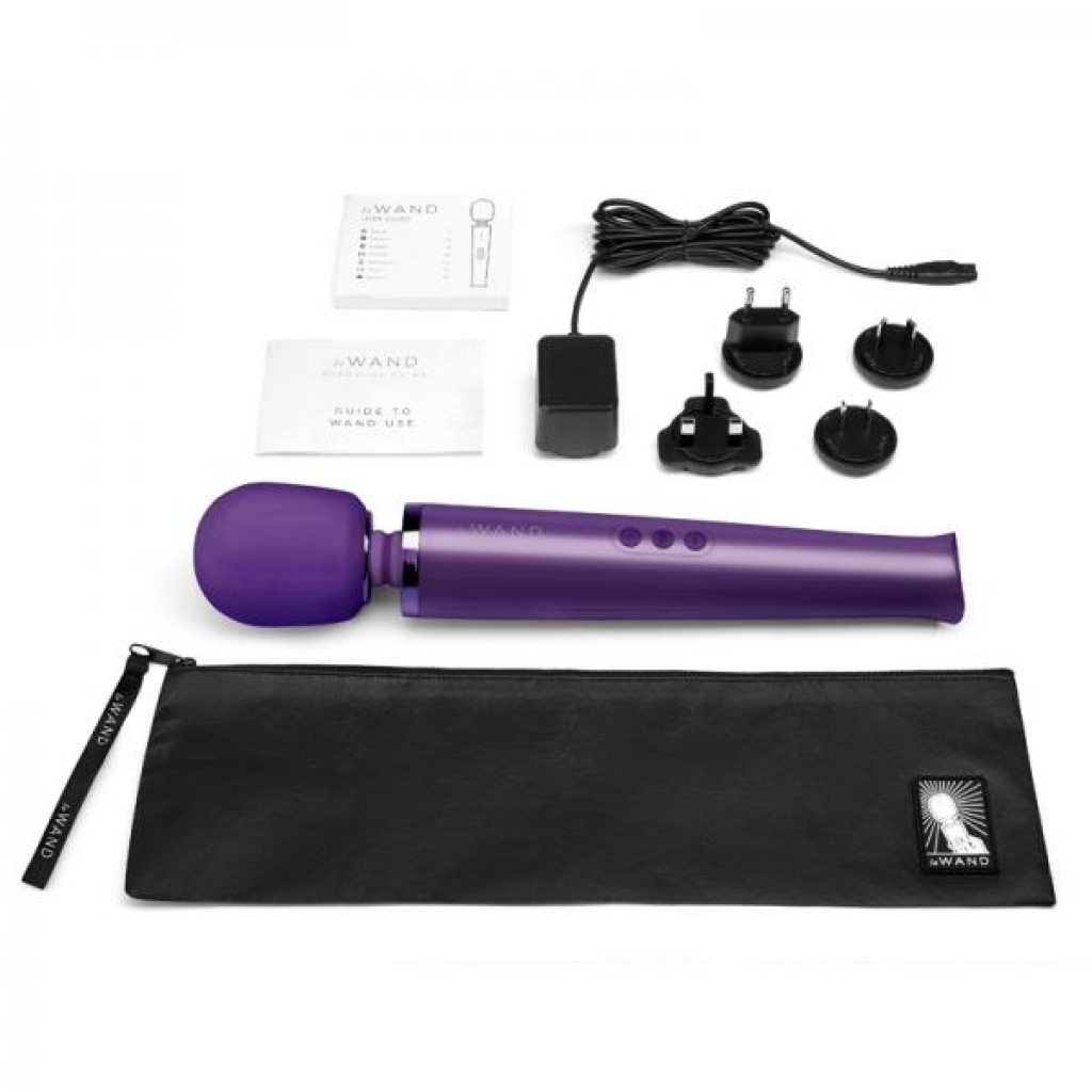 Le Wand Rechargeable Vibrating Massager Purple - Body Massagers
