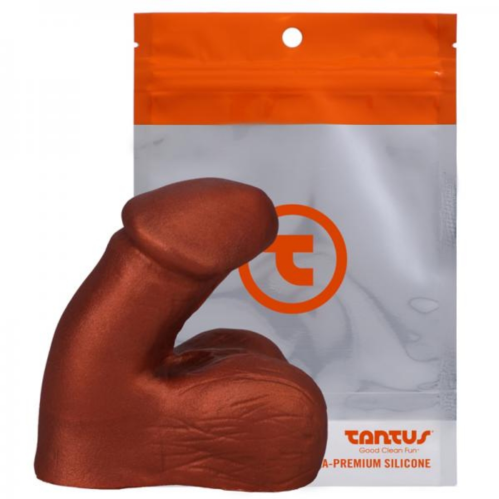 Tantus On The Go Silicone Packer Super Soft Copper - Mens Cock & Ball Gear