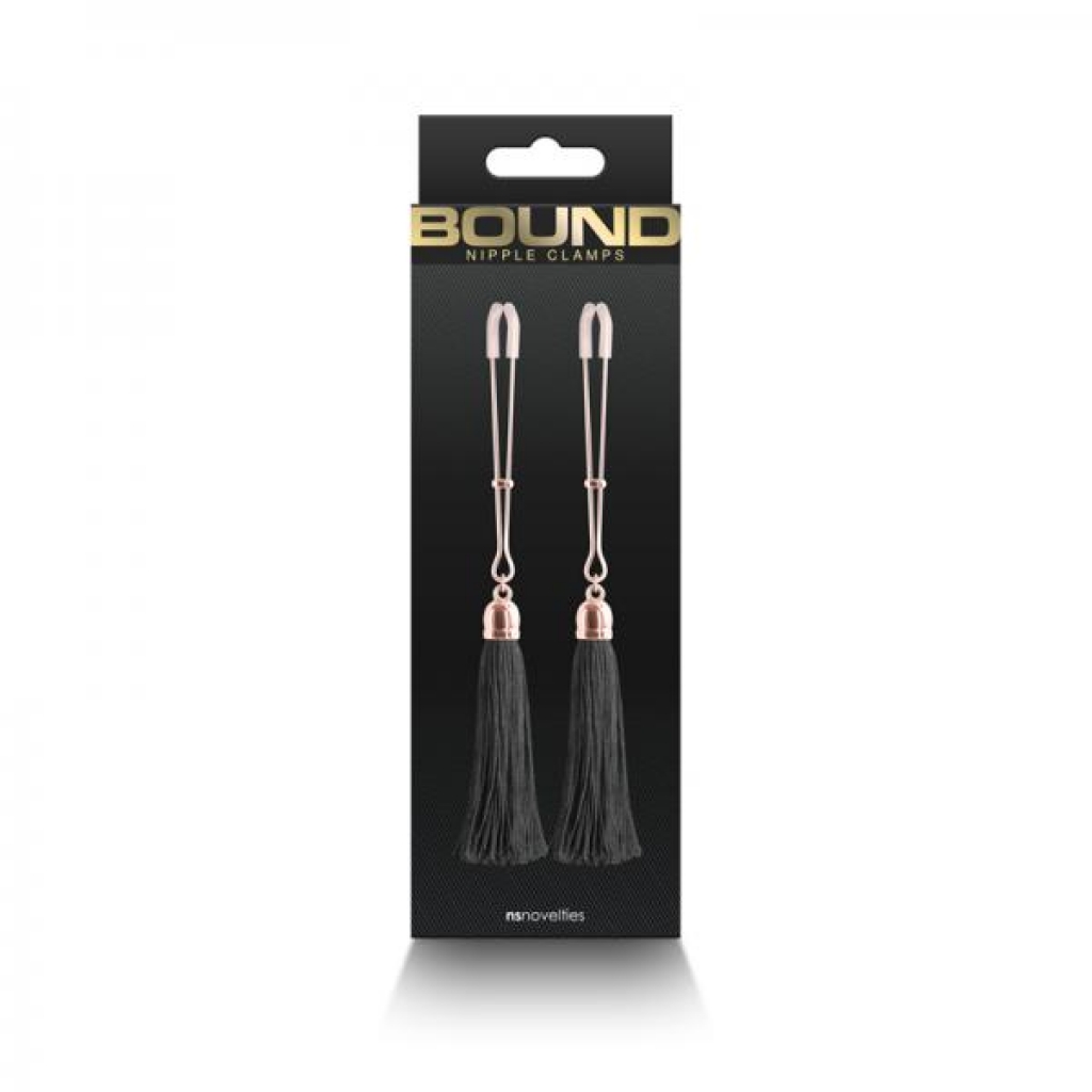 Bound Nipple Clamps T1 Black - Nipple Clamps