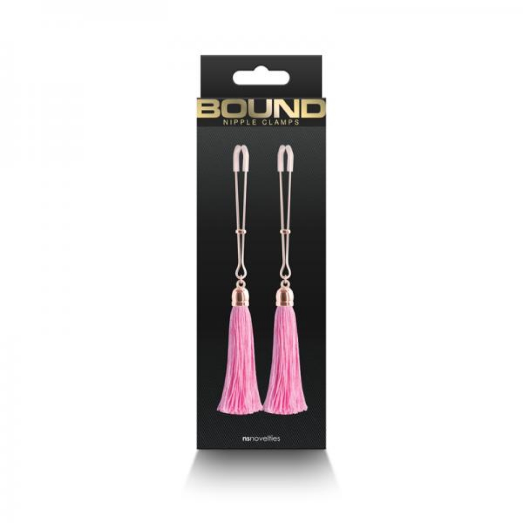 Bound Nipple Clamps T1 Pink - Nipple Clamps