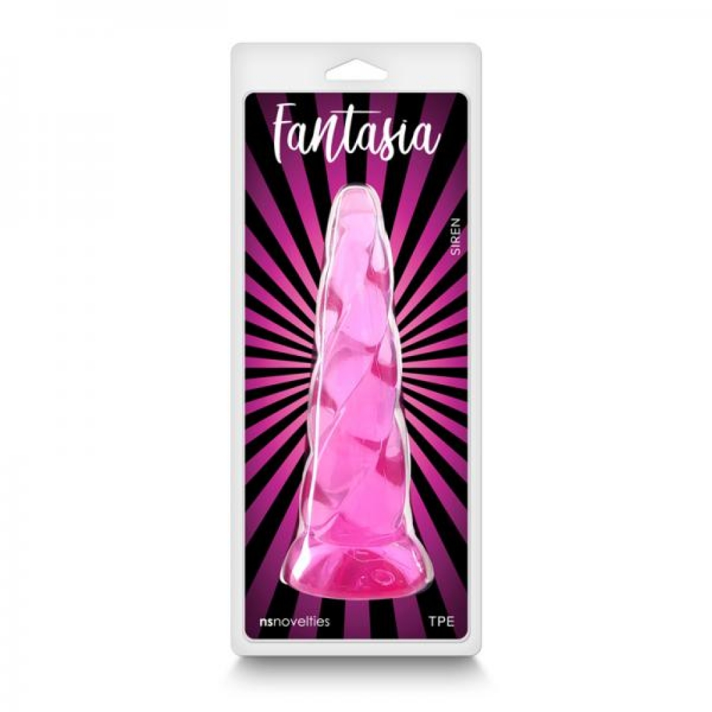 Fantasia Siren Jelly Dildo Pink - Extreme Dildos