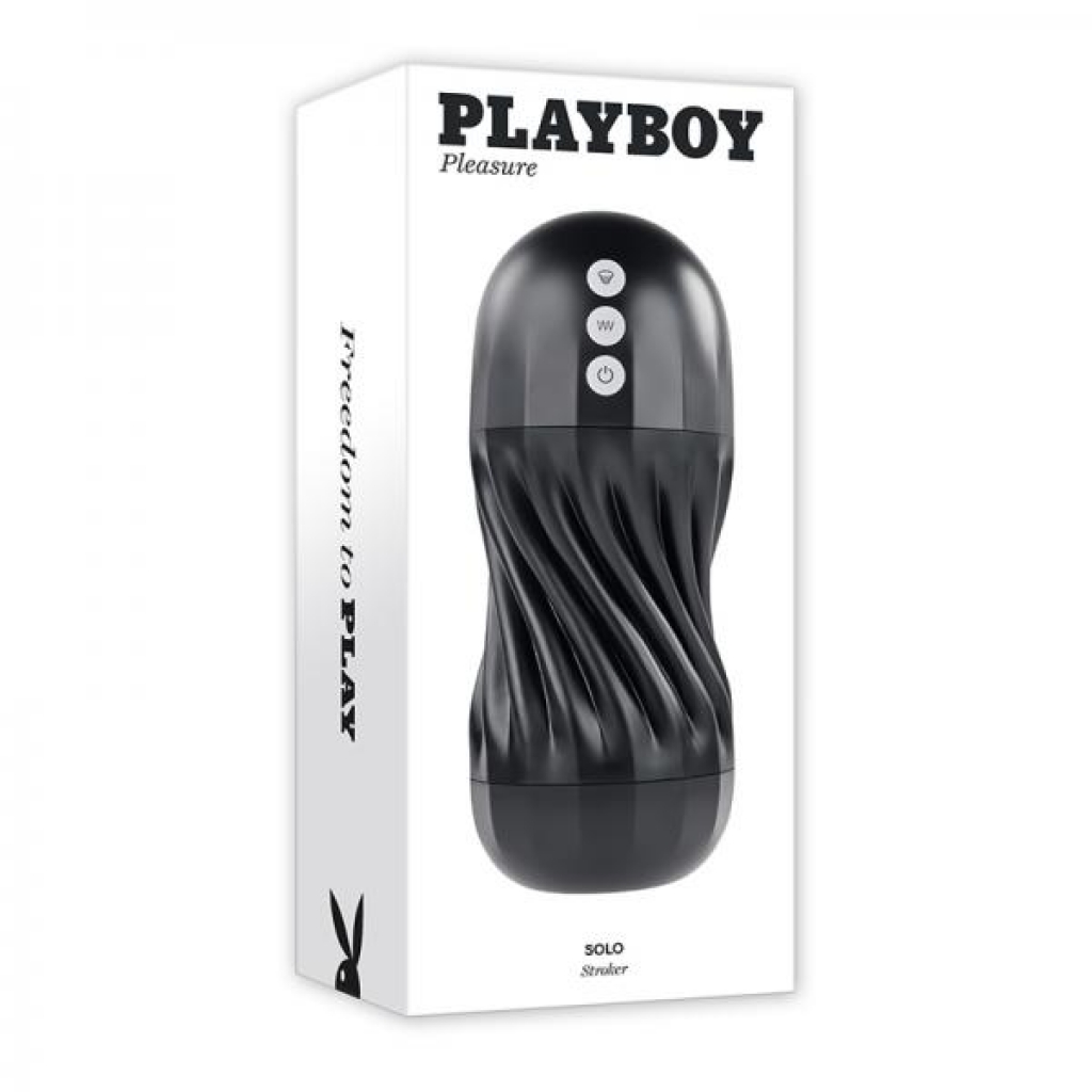 Playboy Solo Rechargeable Sucking Vibrating Masturbator - Masturbation Sleeves