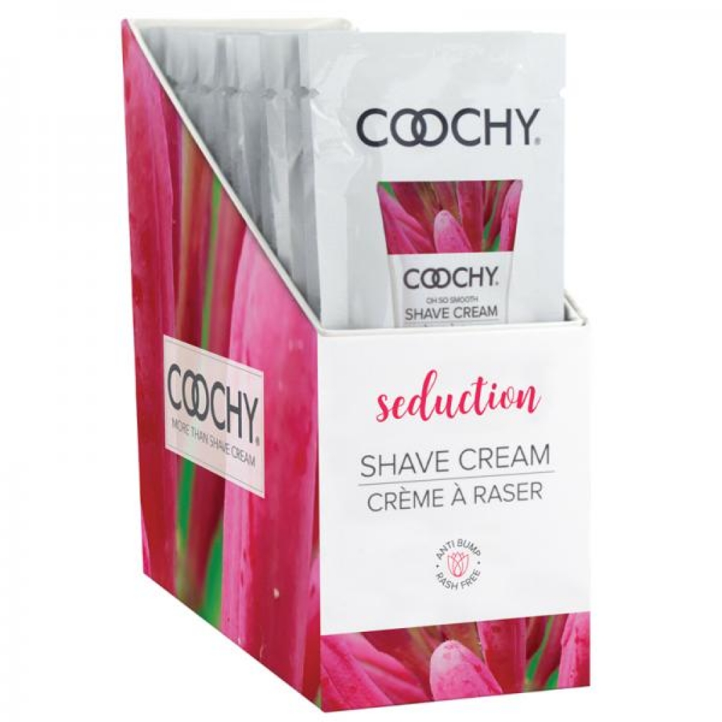 Coochy Oh So Smooth Shave Cream Seduction 24-piece 15 Ml Foil Display - Shaving & Intimate Care