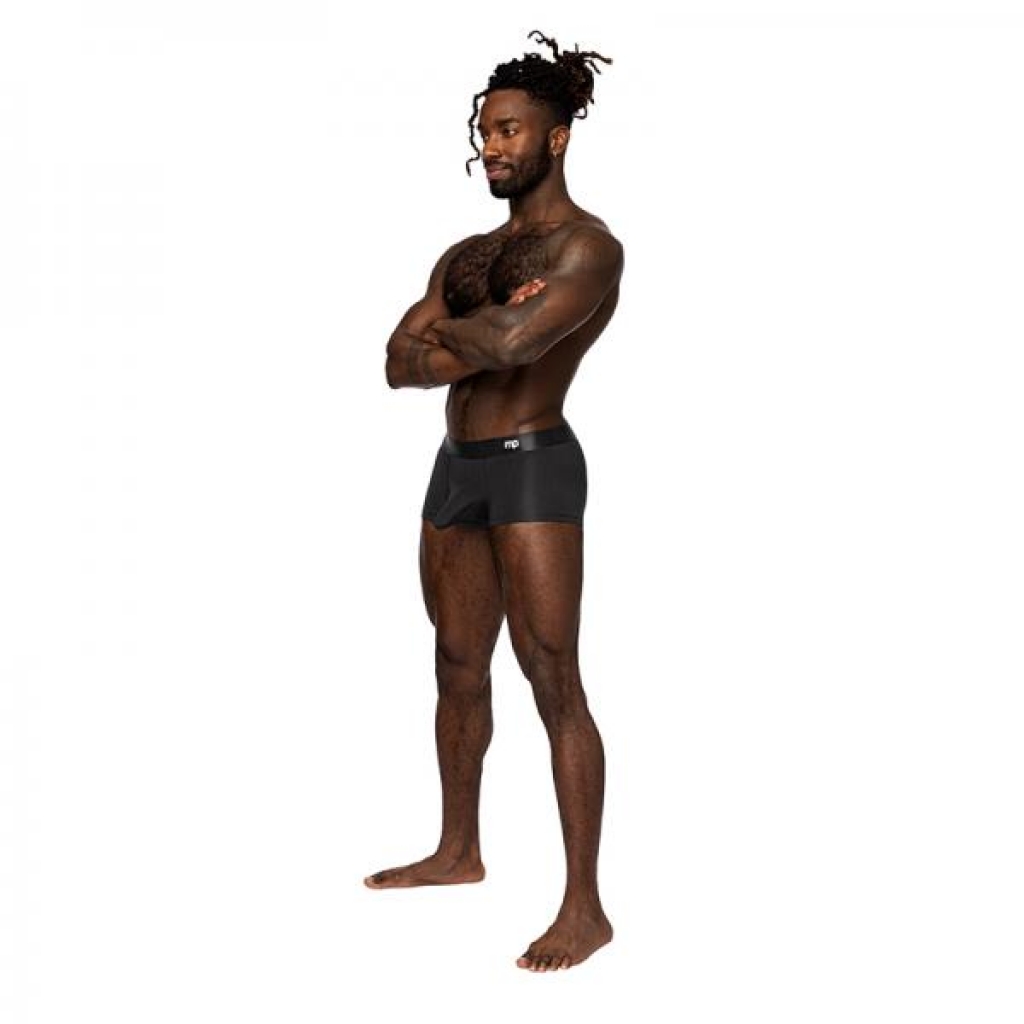 Male Power Easy Breezy Mini Short Sleeve Black L - Mens Underwear