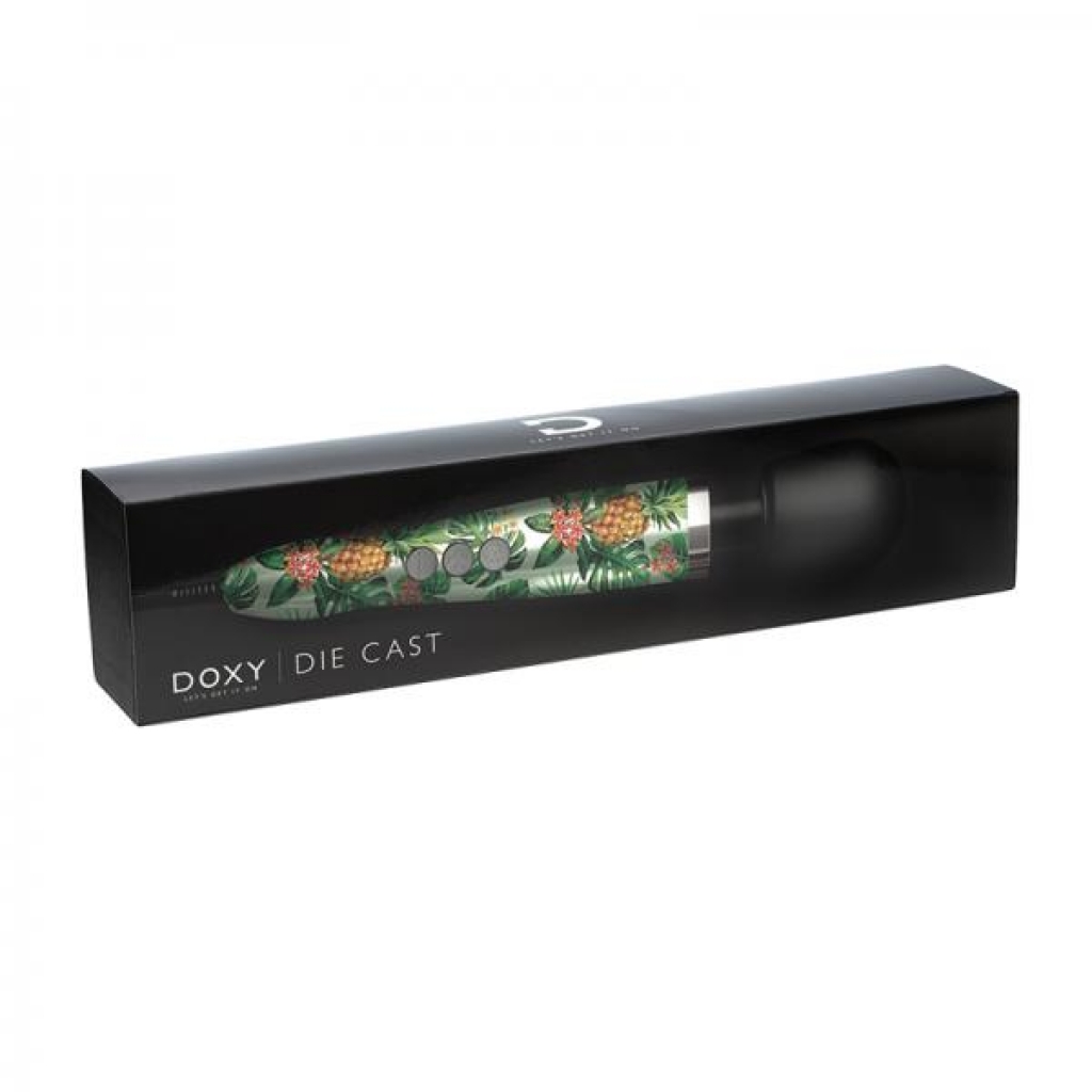 Doxy Die Cast Wand Vibrator Pineapple - Body Massagers
