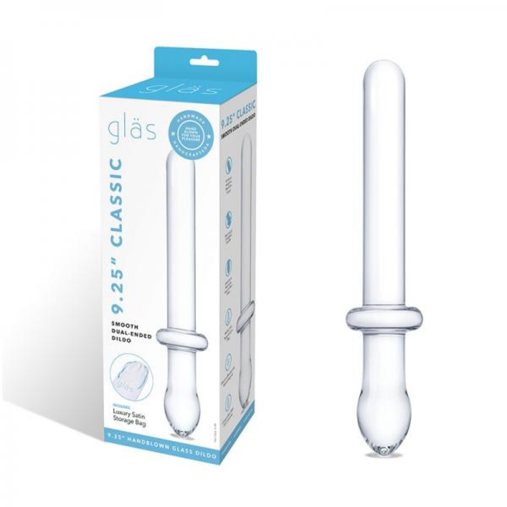 Glas Classic 9.25 In. Smooth Dual-ended Glass Dildo - Double Dildos