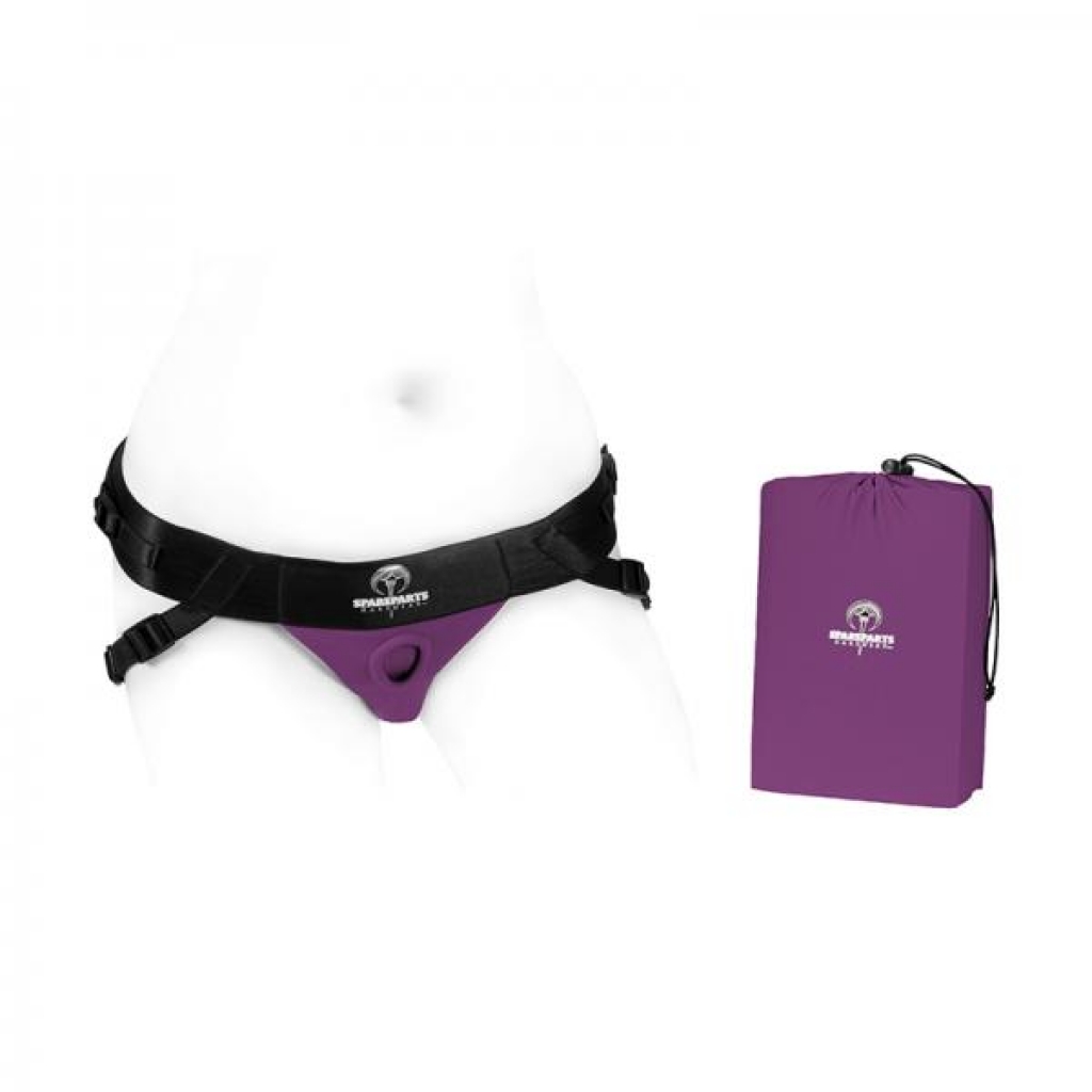 Spareparts Joque Double Strap Harness Purple Size B - Harnesses