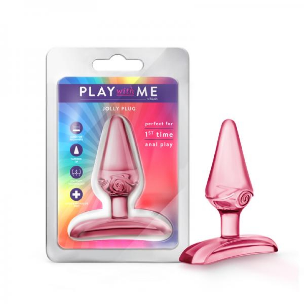 Blush Play With Me Jolly Plug Pink - Anal Plugs