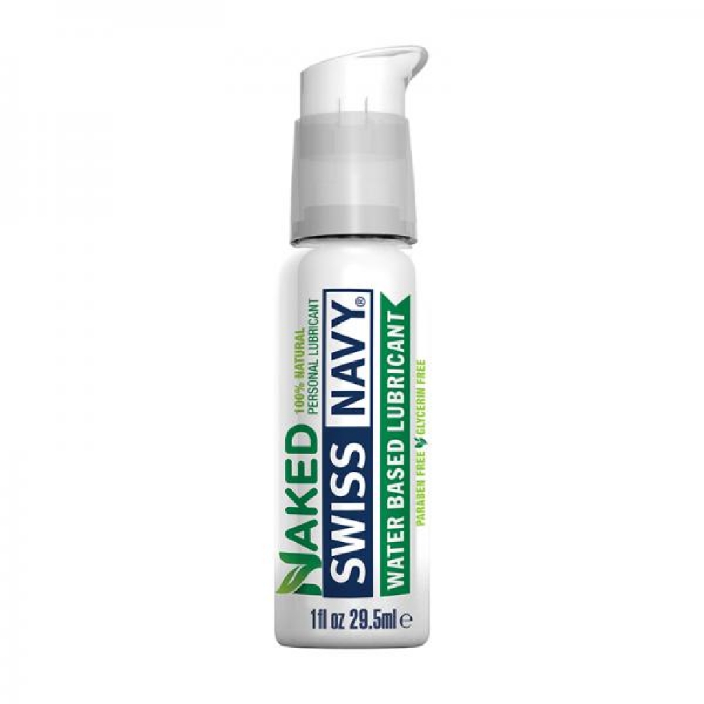 Swiss Navy Naked Water-based Lubricant 1 Oz. - Lubricants