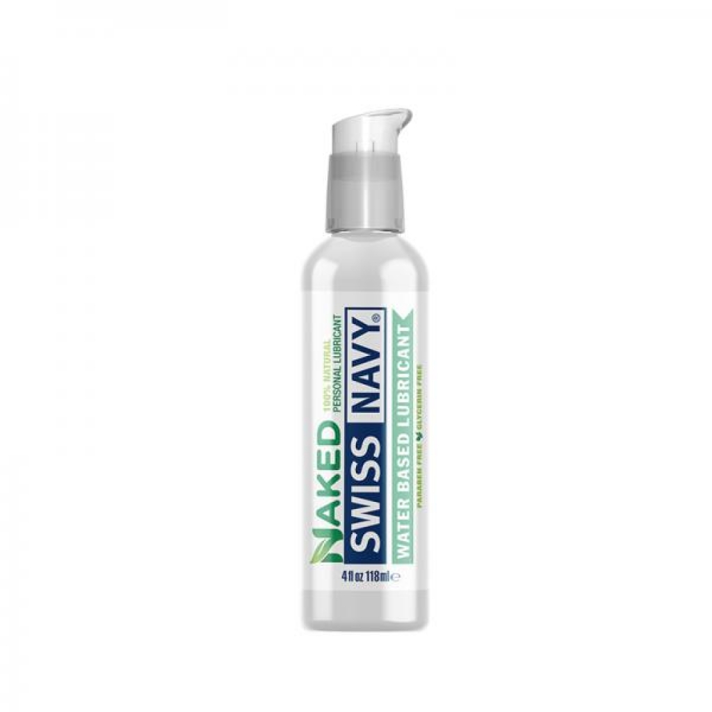 Swiss Navy Naked Water-based Lubricant 4 Oz. - Lubricants