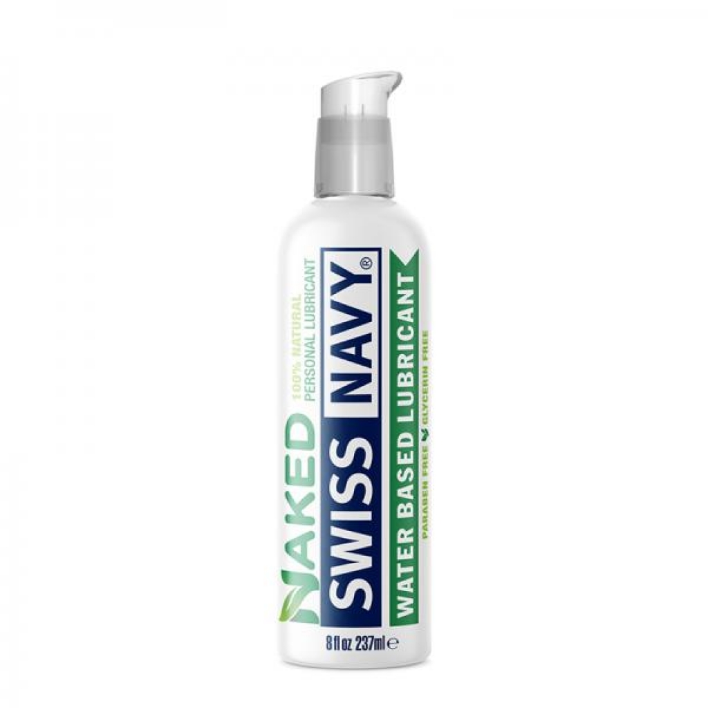 Swiss Navy Naked Water-based Lubricant 8 Oz. - Lubricants