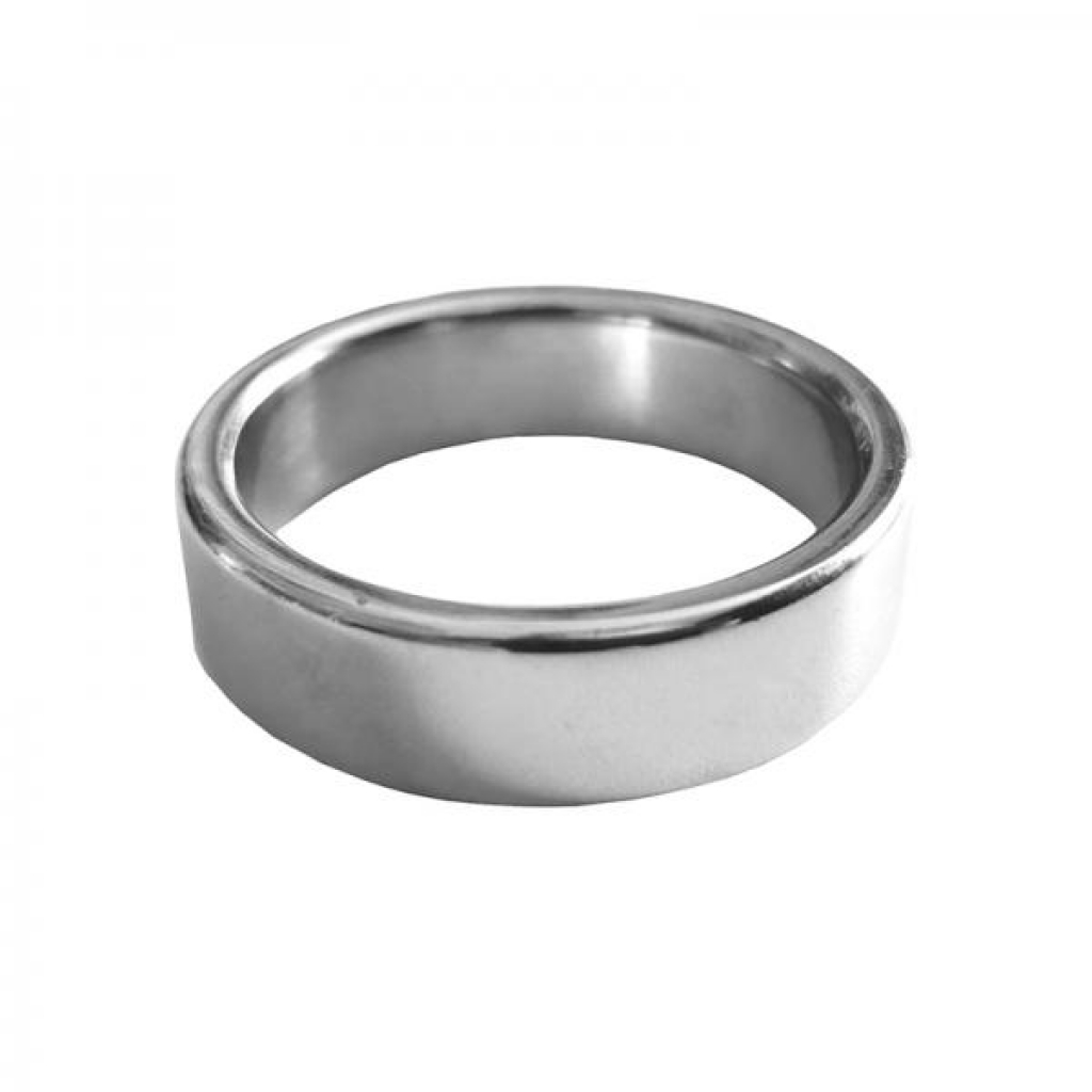 Rouge Stainless Steel Plain Cock Ring 15mm Thick - Couples Vibrating Penis Rings