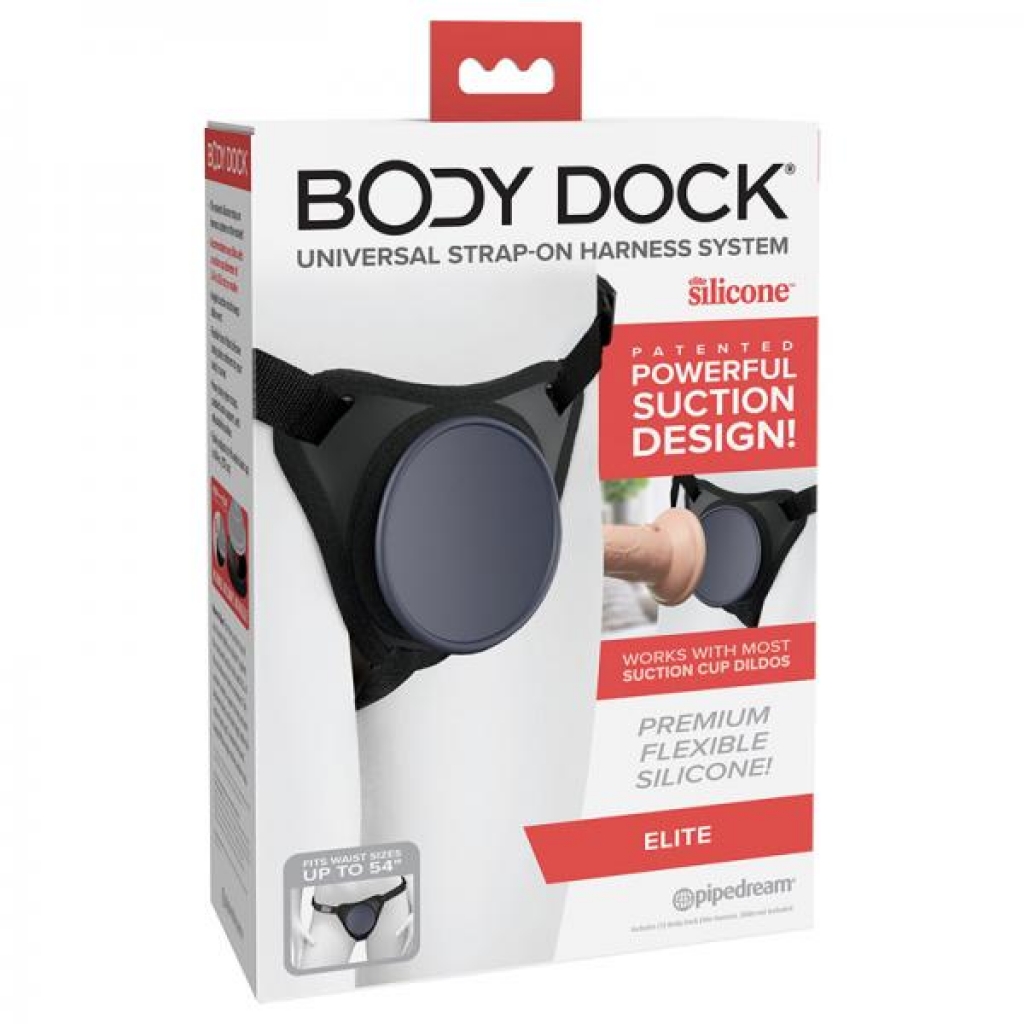 Body Dock Elite Silicone Strap-on Harness - Harnesses