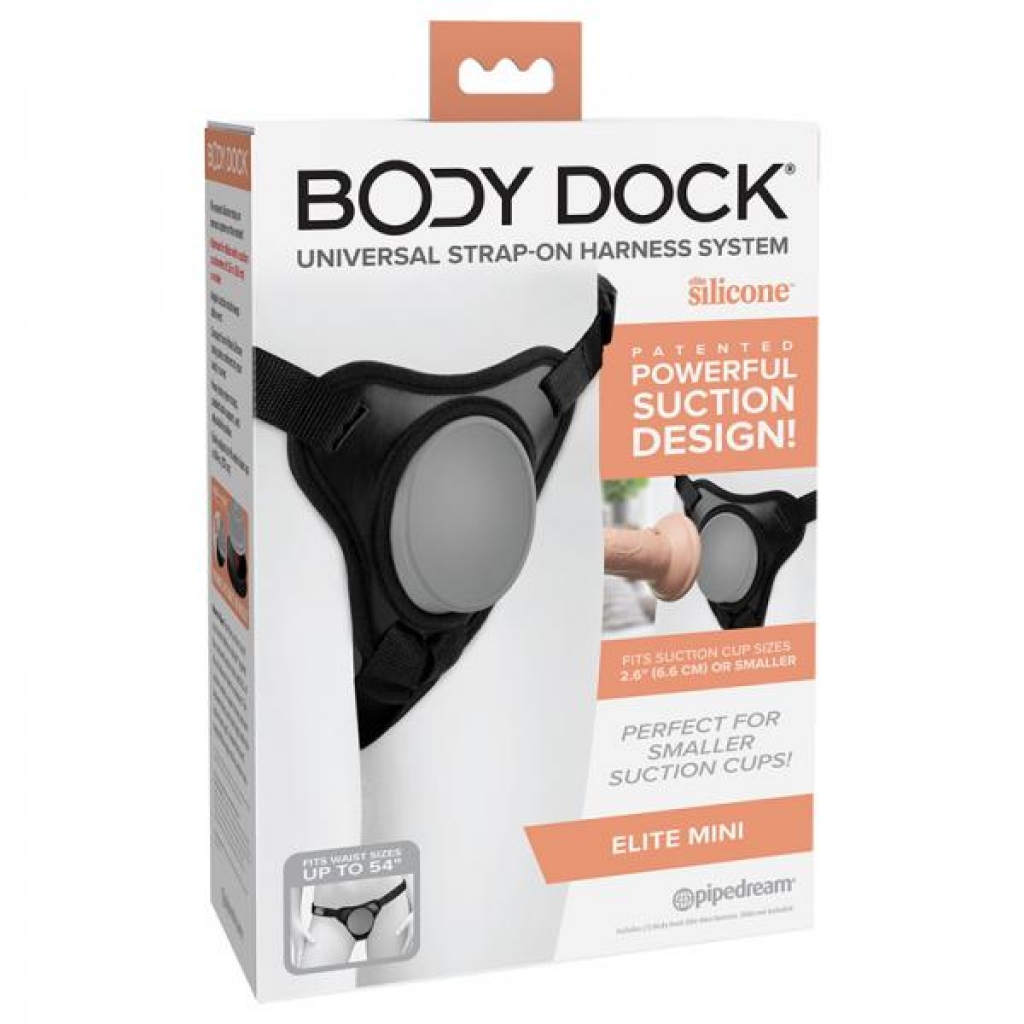 Body Dock Elite Mini Silicone Strap-on Harness - Harnesses