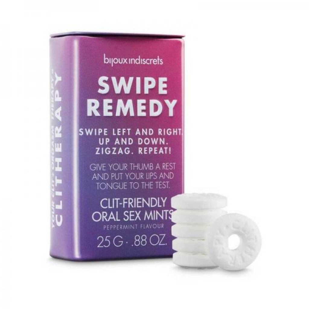 Bijoux Indiscrets Clitherapy Swipe Therapy Oral Sex Mints 0.88 Oz. - For Women