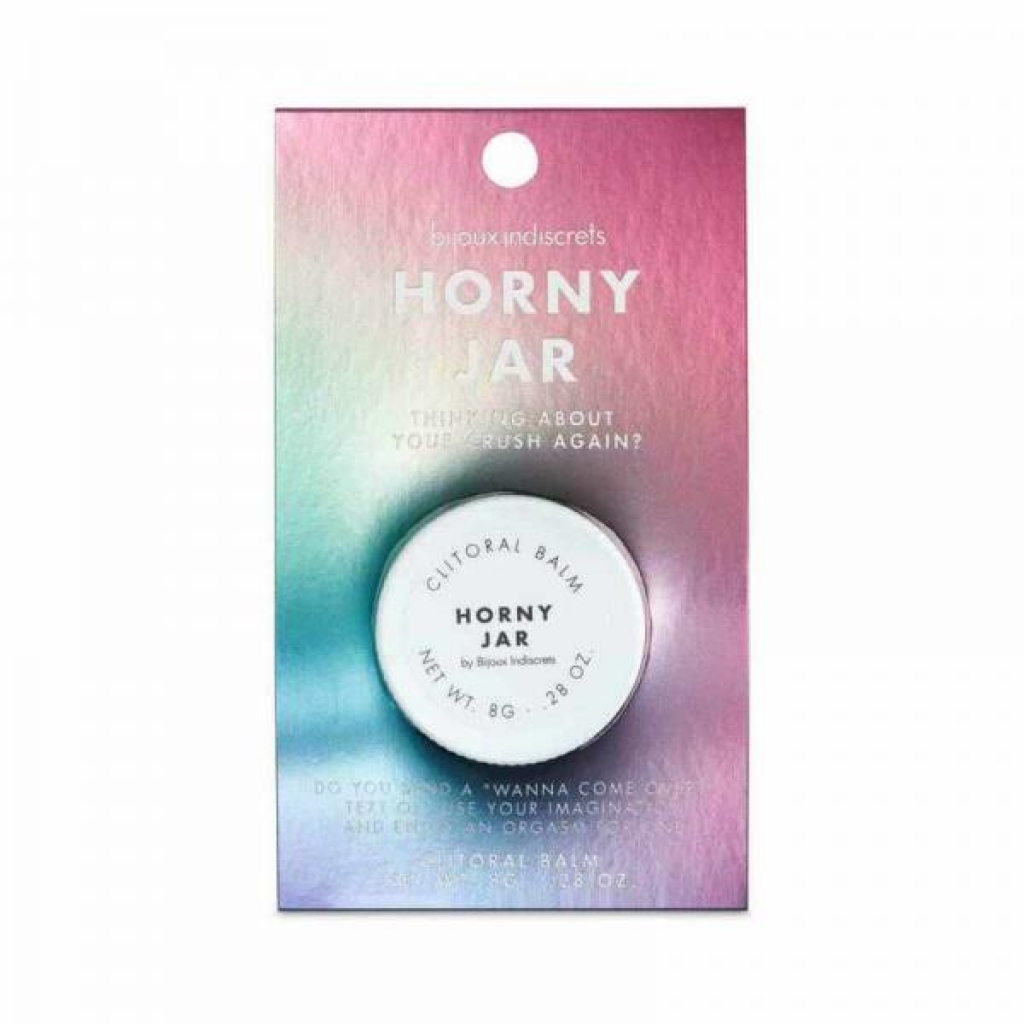 Bijoux Indiscrets Clitherapy Horny Jar Clitoral Balm0.28 Oz. - For Women