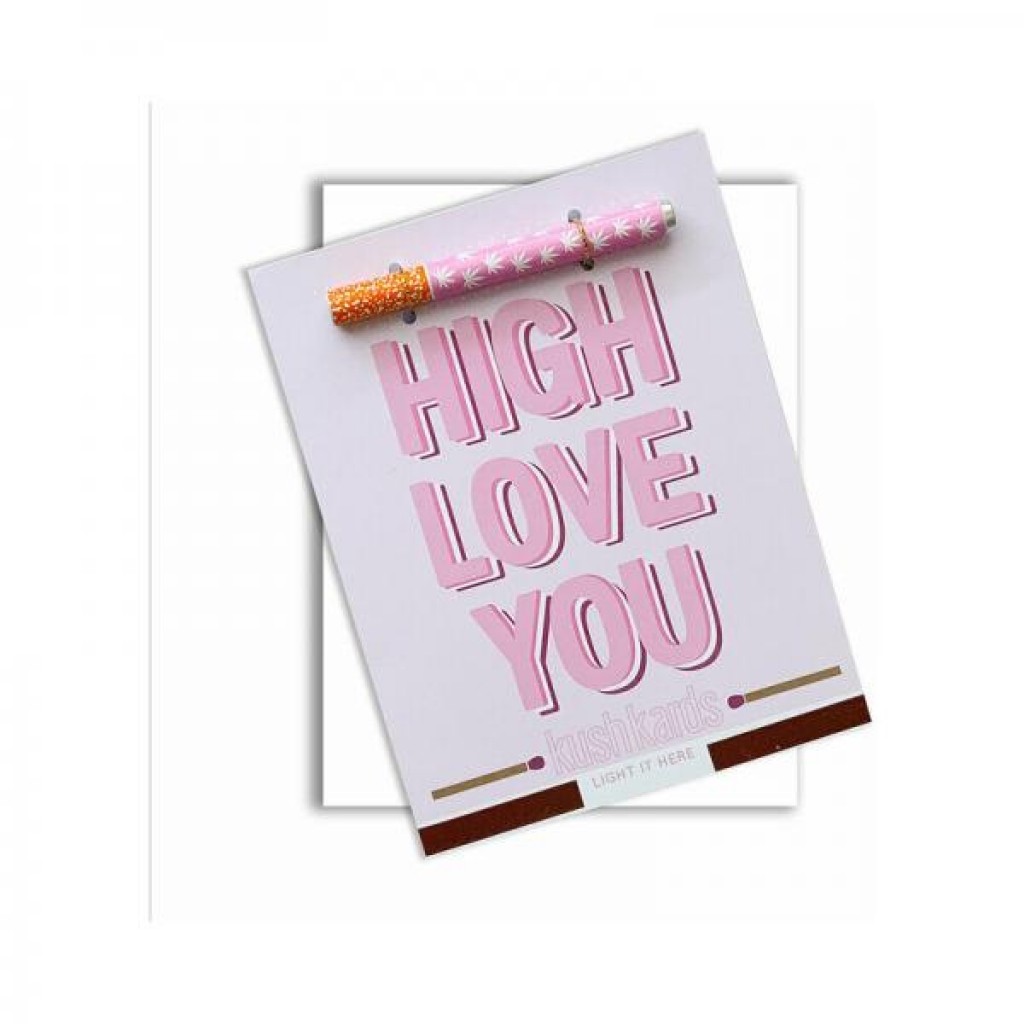 High Love You One Hitter Kard - Gag & Joke Gifts