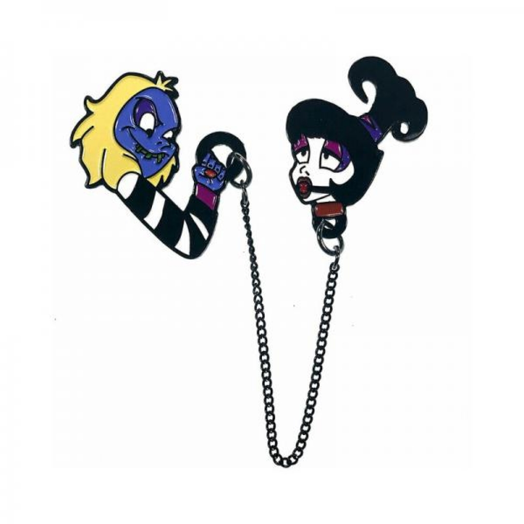 Geeky & Kinky Beetlejuice & Lydia Duo Pin - Jewelry