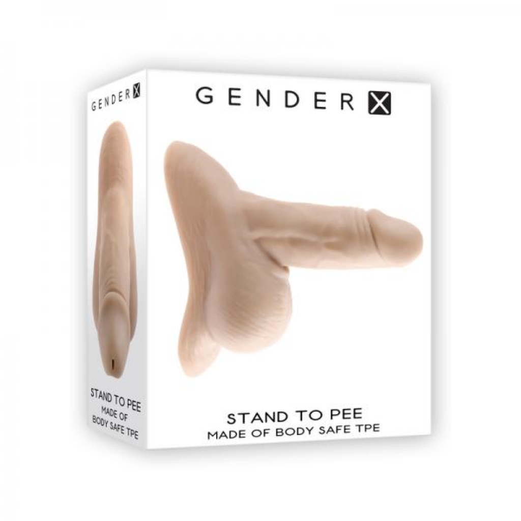 Gender X Stand To Pee Tpe Light - Strapless Strap-ons