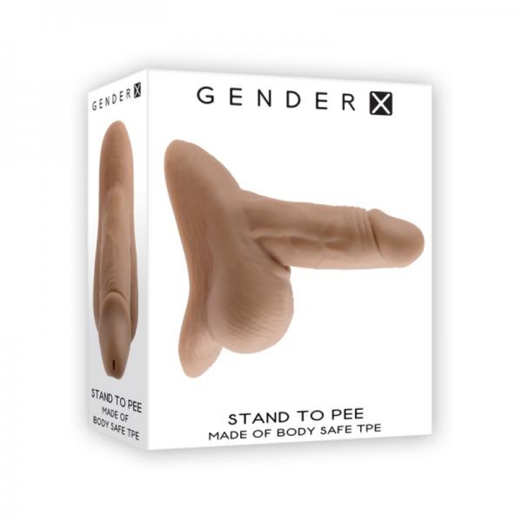 Gender X Stand To Pee Tpe Medium - Strapless Strap-ons