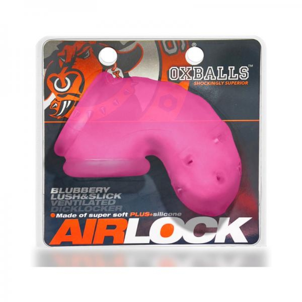 Oxballs Airlock Air-lite Vented Chastity Pink Ice - Chastity & Cock Cages