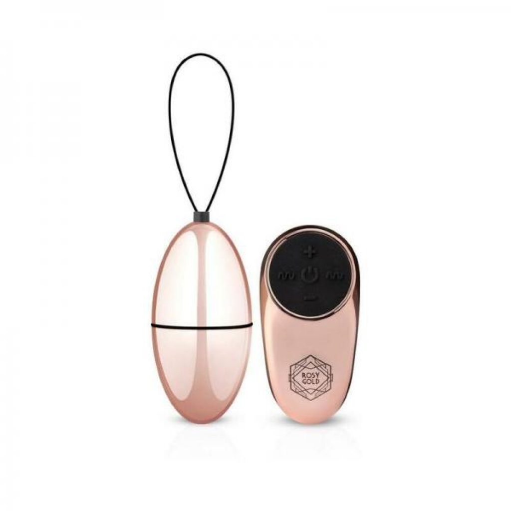 Rosy Gold Nouveau Vibrating Egg - Bullet Vibrators
