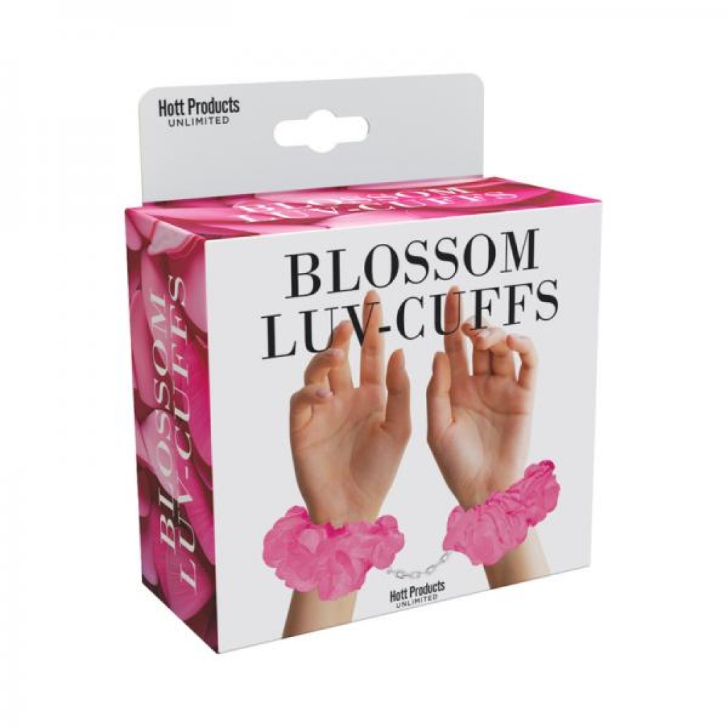 Blossom Luv Cuffs Flower Hand Cuffs Pink - Handcuffs