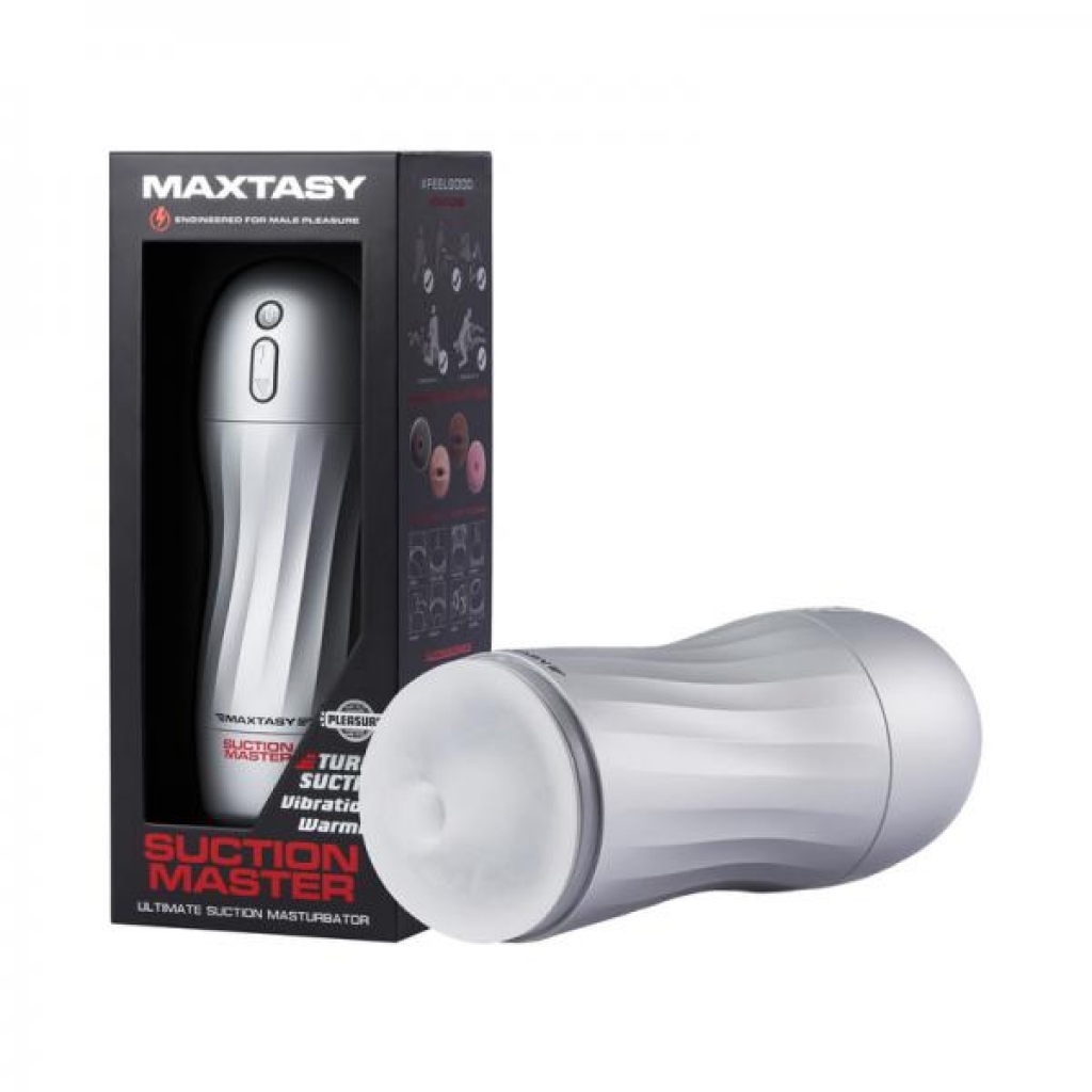 Maxtasy Suction Master Standard With Remote Clear Plus - Fleshlight