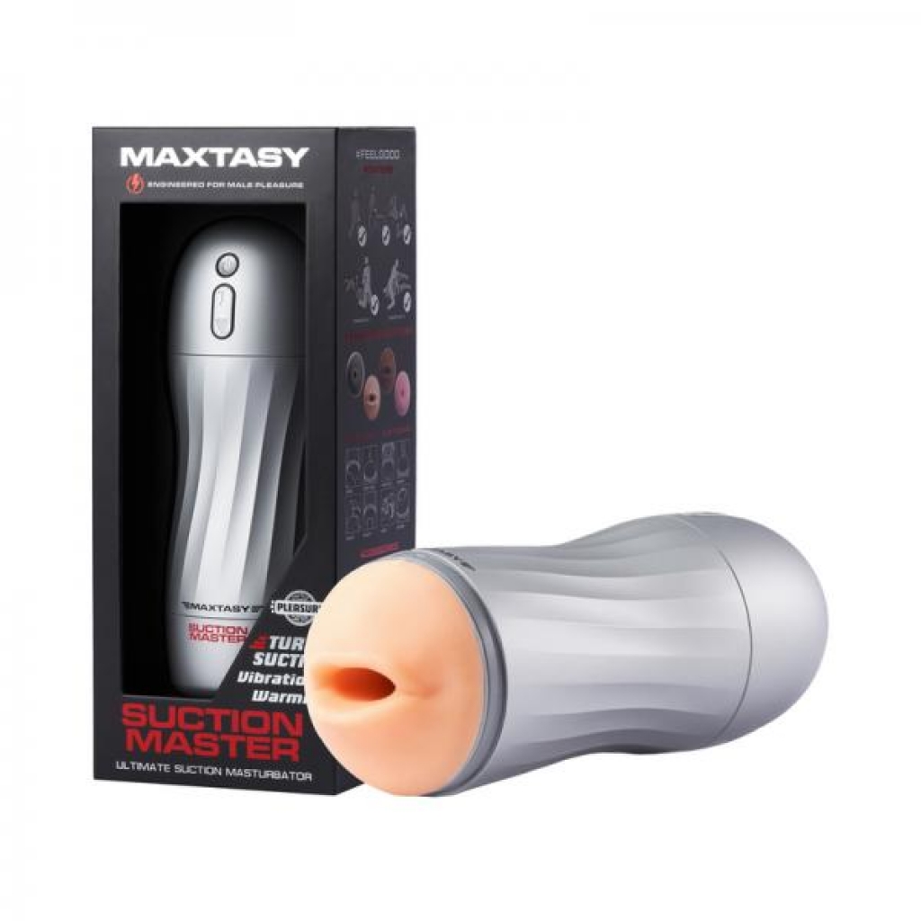 Maxtasy Suction Master Realistic With Remote Nude Plus - Fleshlight