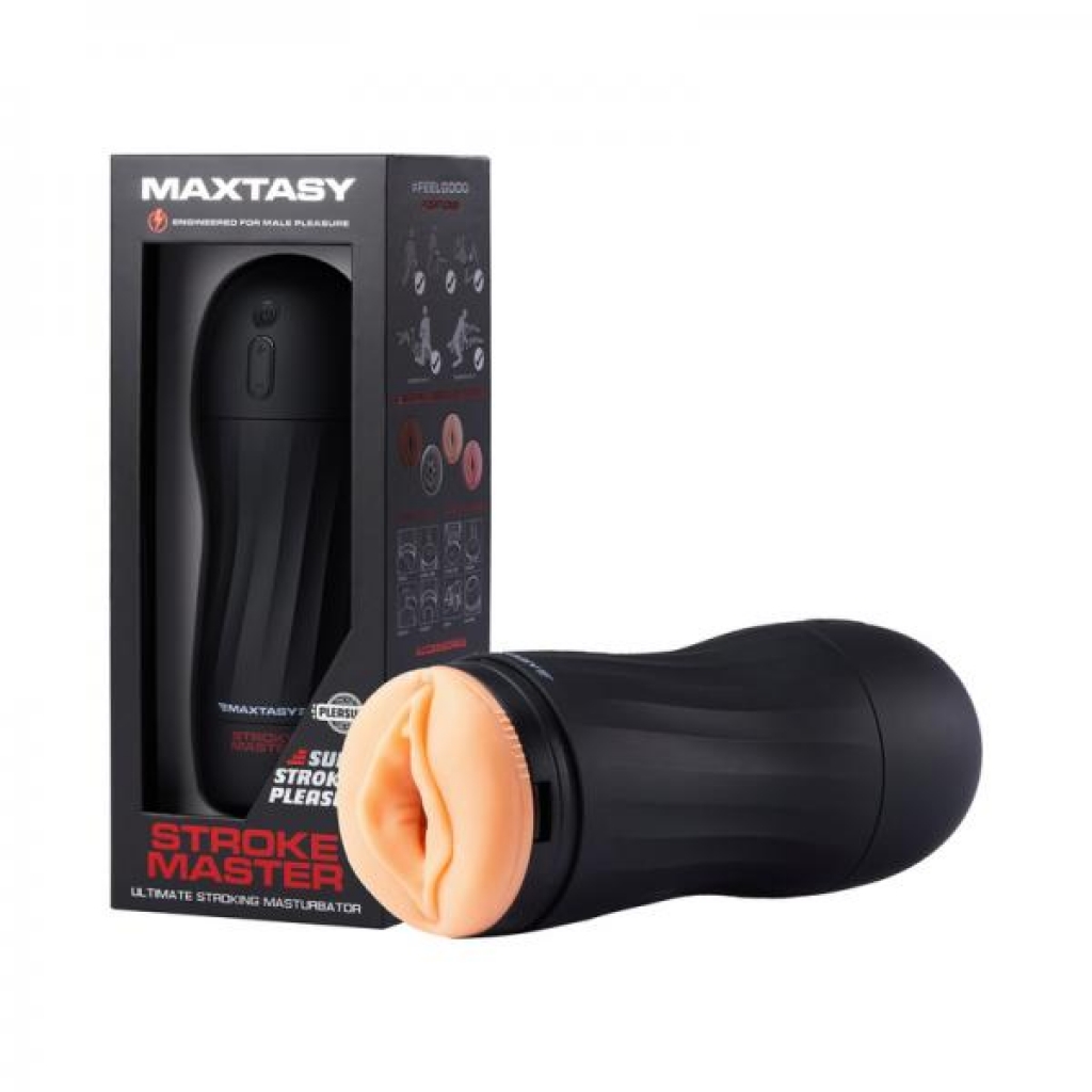 Maxtasy Stroke Master Realistic With Remote Nude Plus - Fleshlight