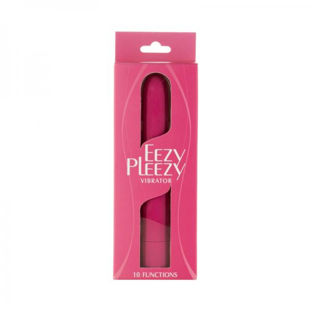 Simple & True Eezy Pleezy Classic Vibrator 7 In. Pink - Traditional